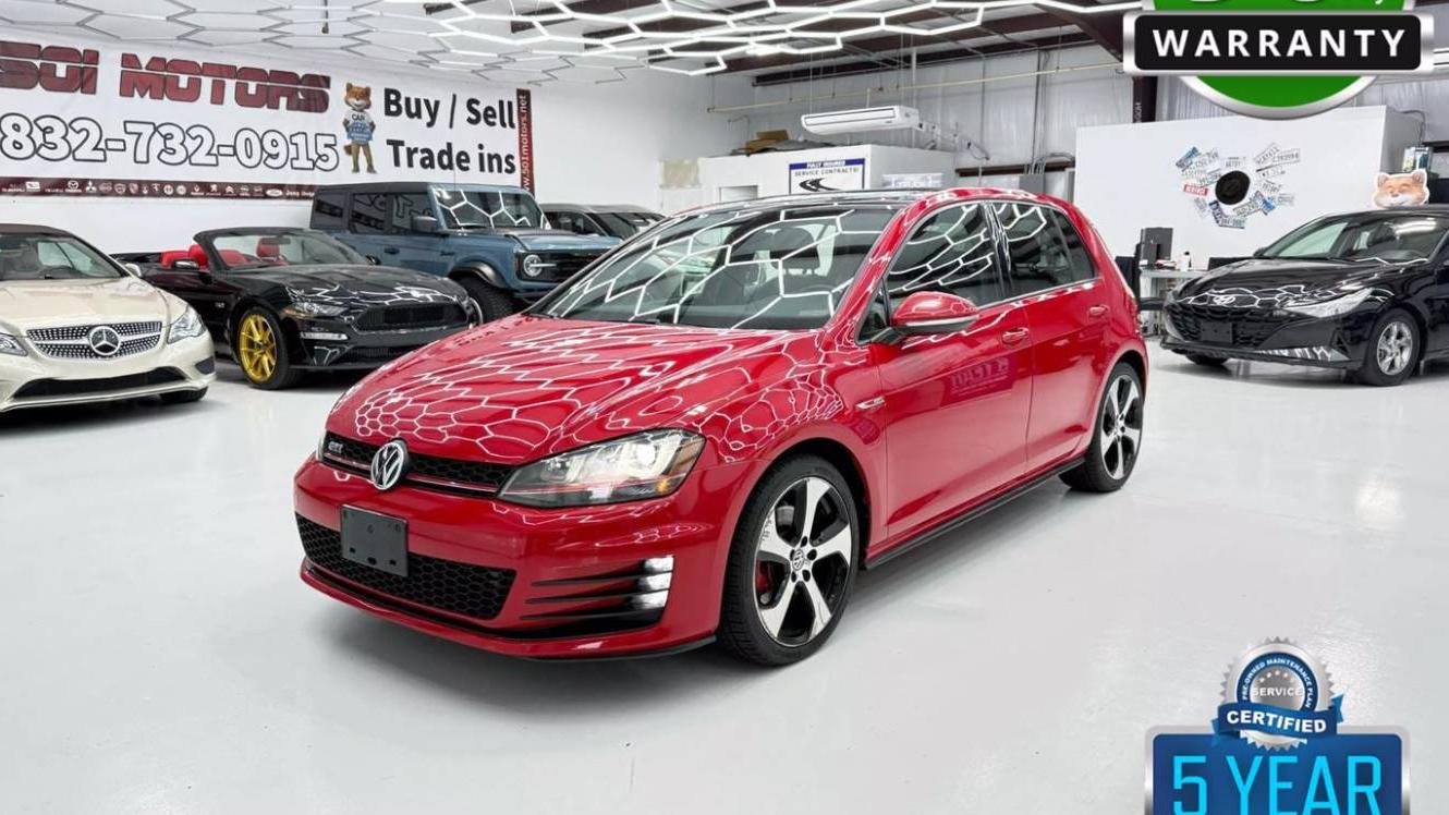 VOLKSWAGEN GOLF GTI 2016 3VW4T7AU8GM028135 image